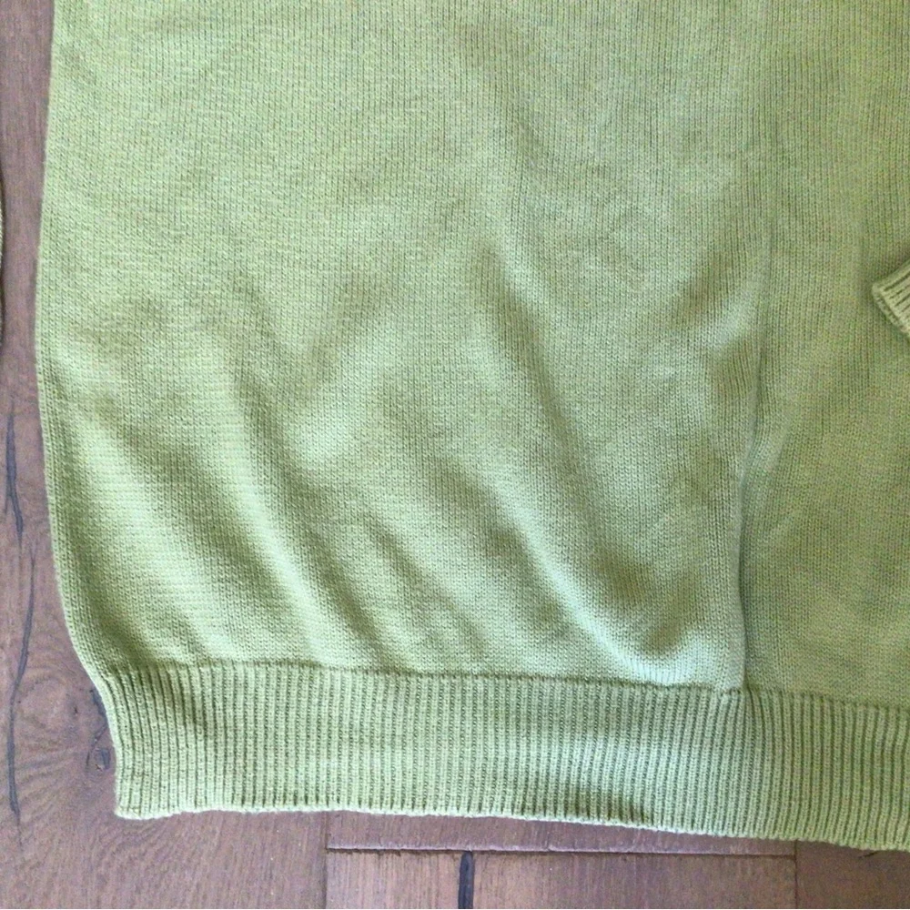 New 346 brooks brothers Pima cotton sweater V Neck Sz XL